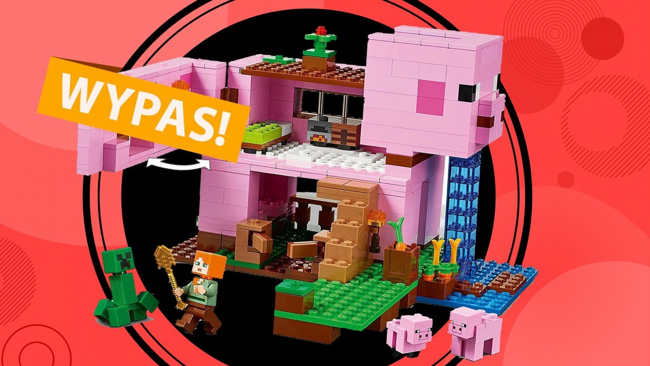 Zestawy LEGO Minecraft w wyjątkowo niskich cenach. Taka promocja może się długo nie powtórzyć, źródło grafiki: LEGO; materiały promocyjne.
