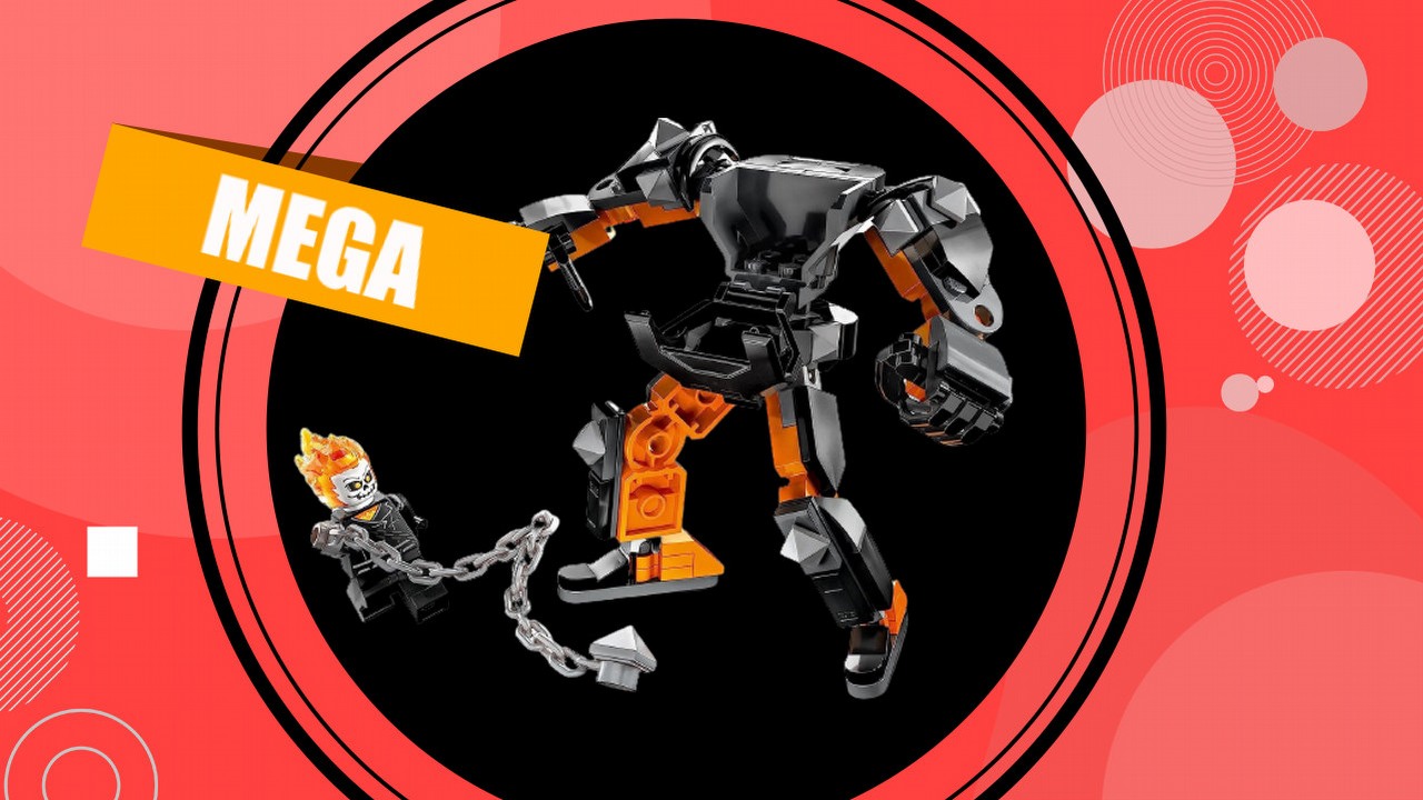 LEGO Ghost Rider trafił do gorącej promocji! Ten zestaw może teraz siać pożogę na Twojej półce, źródło grafiki: LEGO.