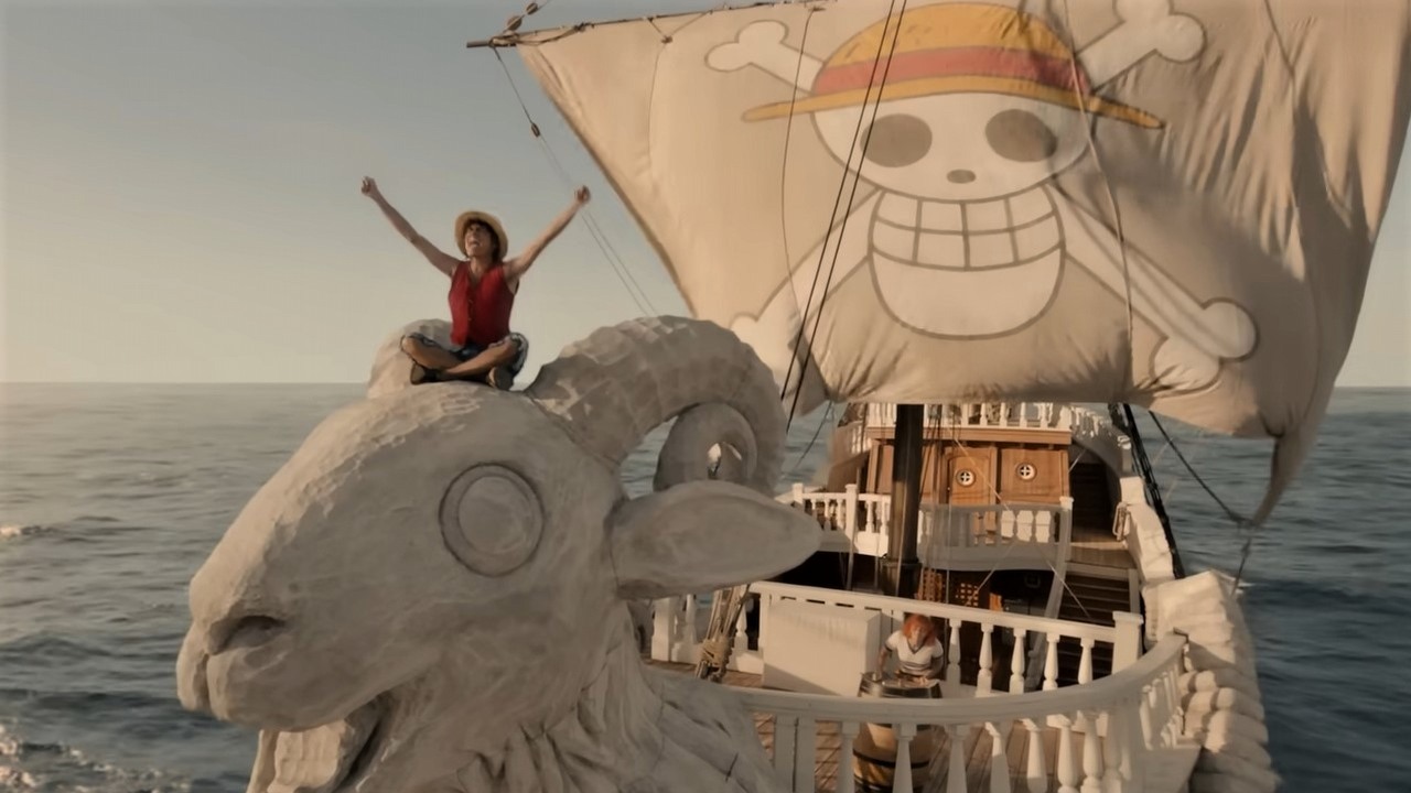 Zwiastun One Piece Netflixa prezentuje początek epickiej przygody Luffy’ego na morzu, źródło grafiki: One Piece, Steven Maeda, Netflix, 2023.