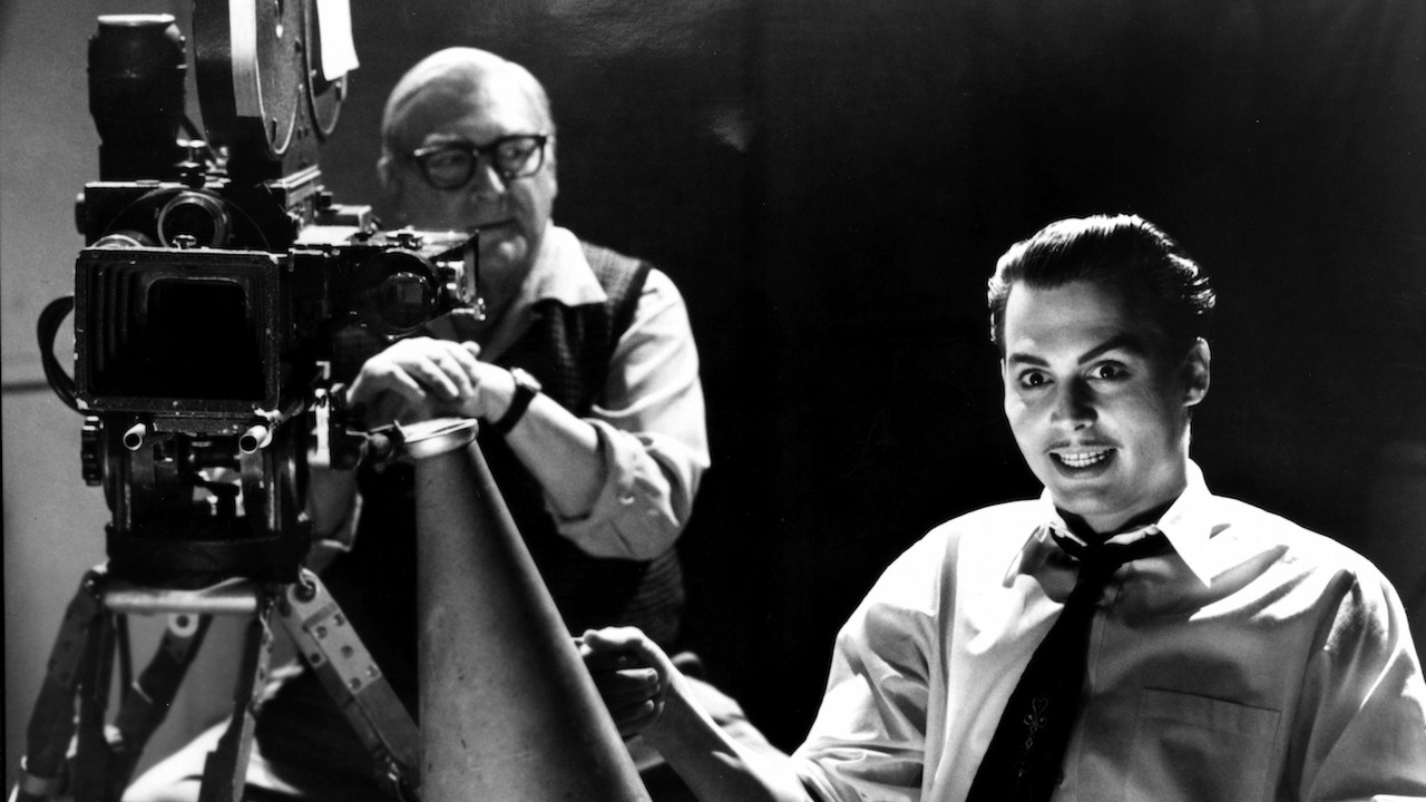 To porażka finansowa z Johnnym Deppem, a jednocześnie jeden z ulubionych filmów aktora, źródło grafiki: Ed Wood, Tim Burton, Touchstone Pictures, 1994.