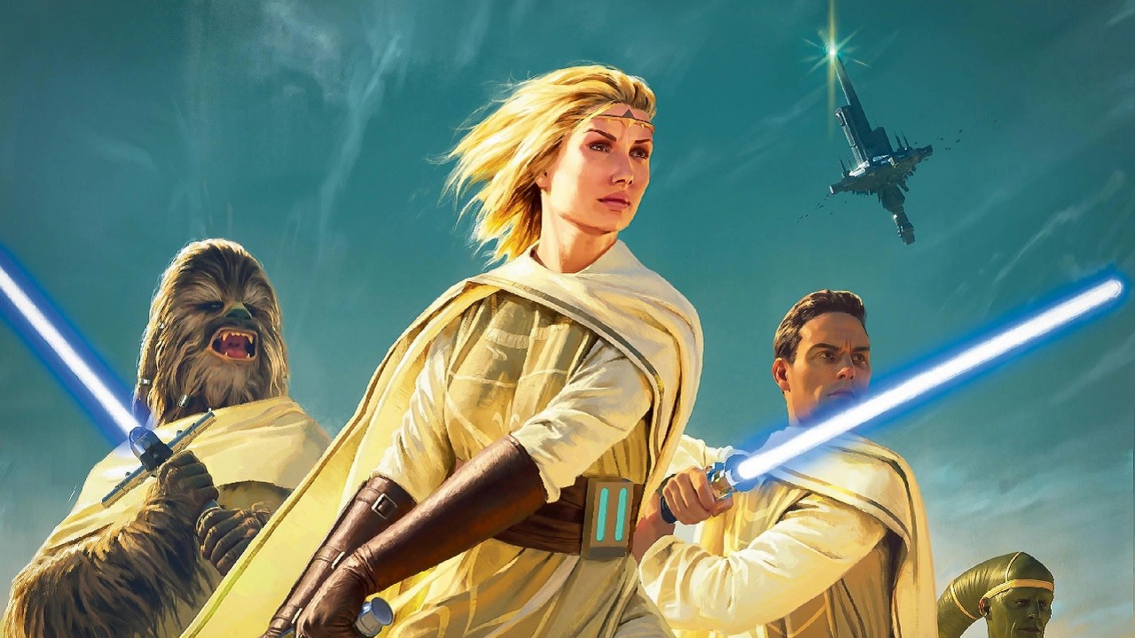 Serial Star Wars wprowadzi nową grupę władającą Mocą? Może być domeną nie tylko Jedi i Sithów, źródło grafiki: Star Wars. Wielka Republika. Światło Jedi, Soule Charles, Wydawnictwo Olesiejuk, 2021.