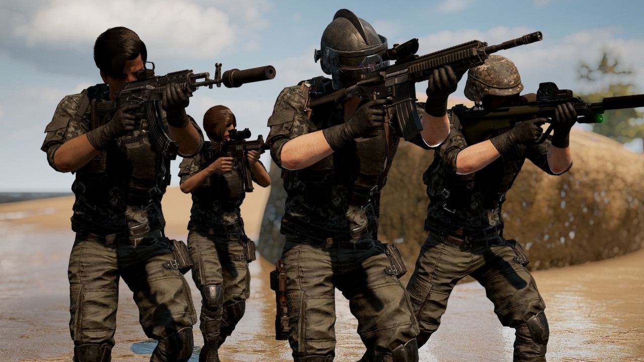 Strzelanka PUBG z crossoverem, którego nie spodziewał się nikt, źródło grafiki: Bluehole / PUBG Studios.