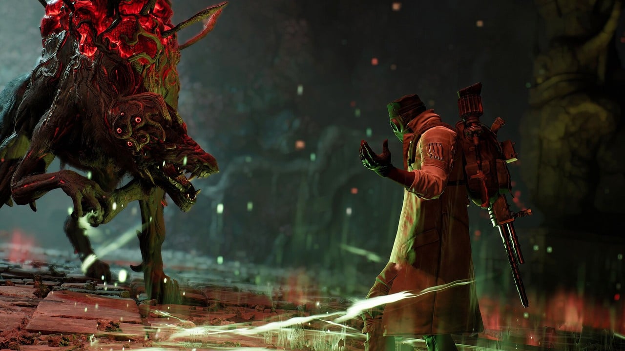 Najnowszy hit Steama nie grzeszy optymalizacją, nawet RTX 4090 wydaje się łapać zadyszkę, źródło grafiki: Gunfire Games /Gearbox Publishing..