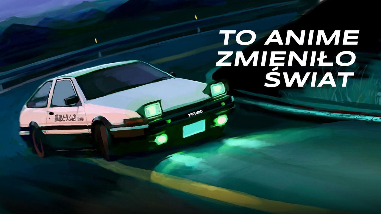 To średnie anime zmieniło świat, źródło grafiki: Initial D, OB Planning i Prime Direction 1998.