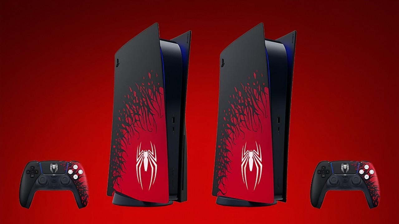 Limitowana edycja PS5 dla fanów Spider-Mana już w przedsprzedaży, źródło grafiki: Sony.