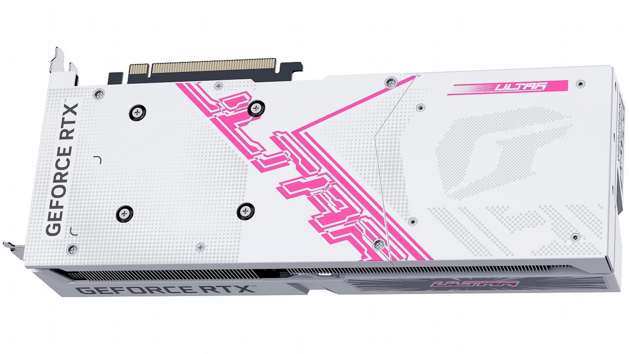 Ten RTX 4070 wyróżnia się ukrytym złączem zasilania, źródło grafiki: Colorful..