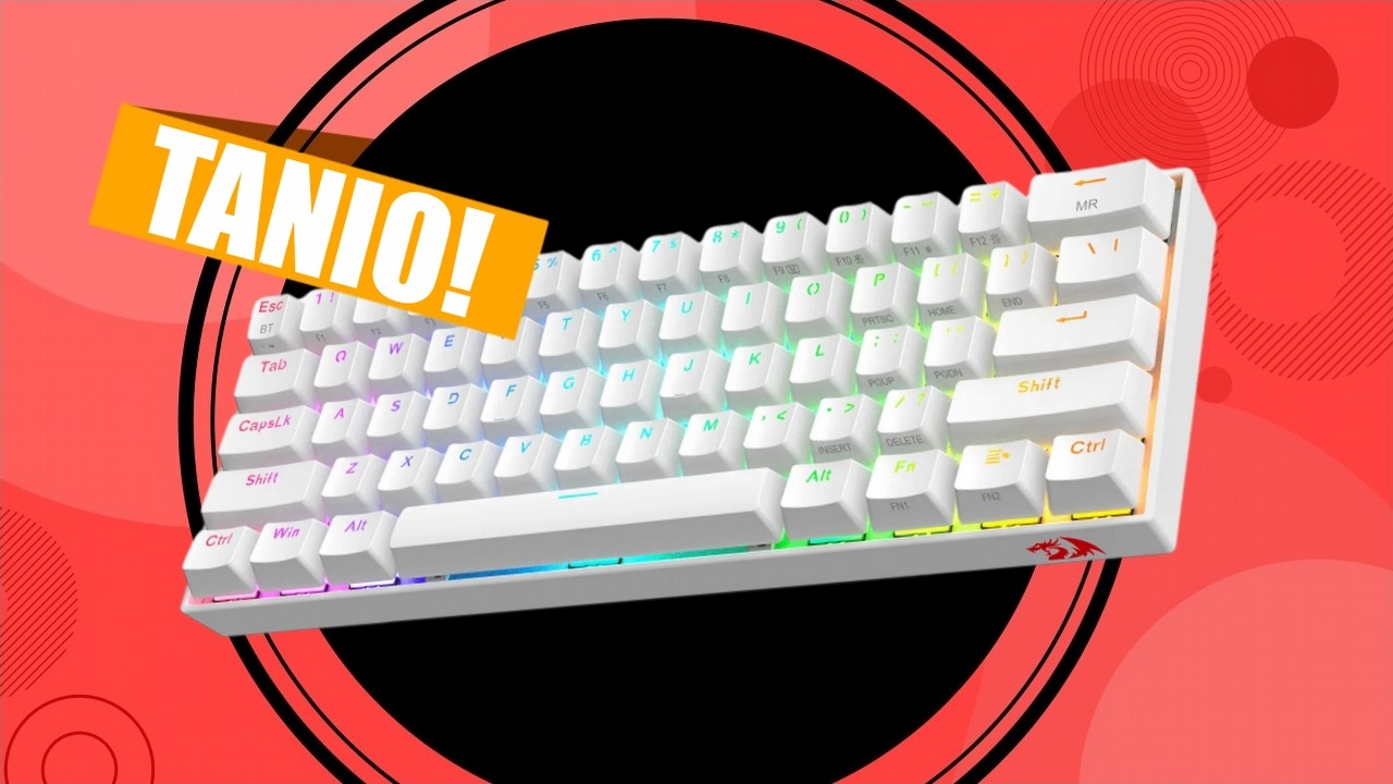Tak niska cena za klawiaturę gamingową? Redragon K530 w promocji, źródło grafiki: Redragon.