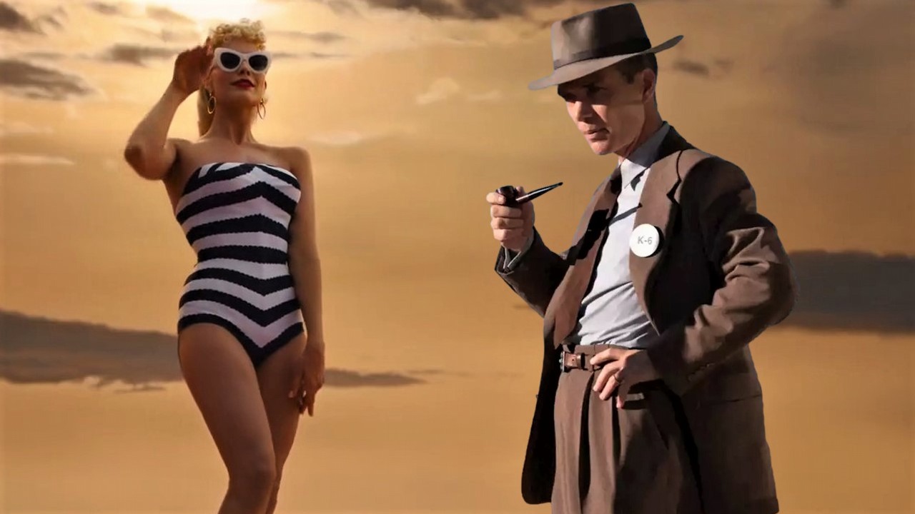 Warner Bros. przeprasza za post związany z Barbenheimerem po krytyce z Japonii, źródło grafiki: Barbie, Greta Gerwig, Warner Bros. Pictures, 2023, Oppenheimer, Christopher Nolan, Universal Pictures, 2023.