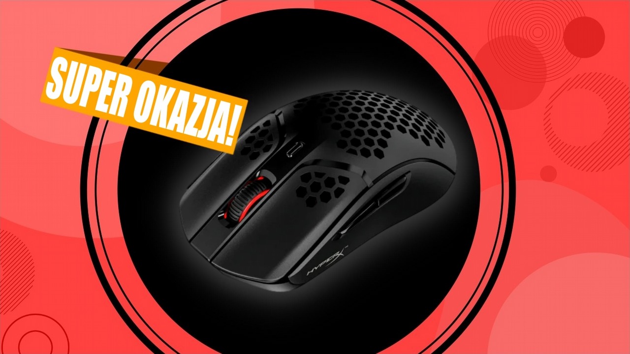 Te myszki to świetny wybór dla gracza. Teraz kupisz je w zaskakująco niskich cenach, źródło grafiki: HyperX.