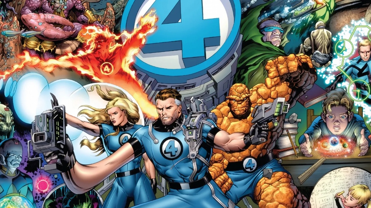 To oni mogą zagrać w nowej Fantastycznej Czwórce. Oto ponoć czołowi kandydaci, źródło grafiki: Fantastyczna Czwórka; Jonathan Hickman i Dale Eaglesham; Marvel Comics; 2008.