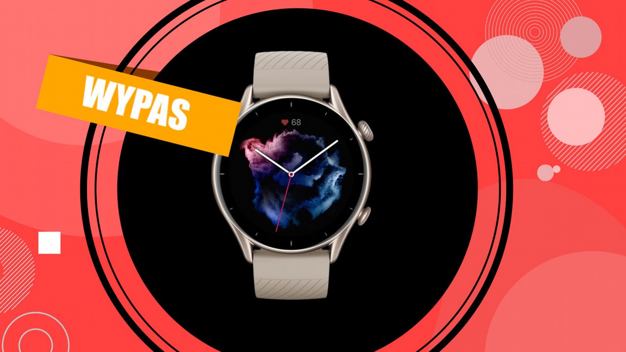 Amazfit GTR 3 w gorącej promocji. Idealny wybór na początek, źródło grafiki: Amazfit.