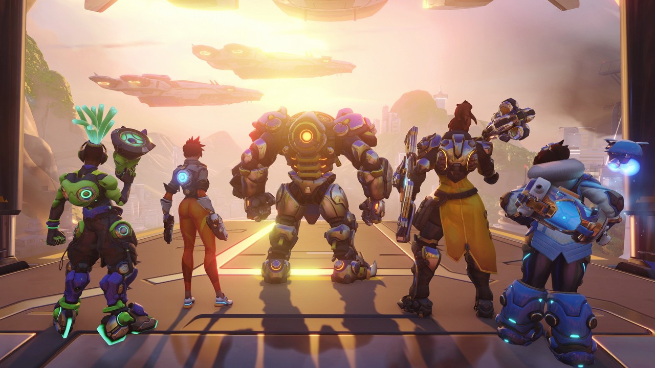 Zobacz widowiskowy gameplay trailer Overwatch 2: Invasion, źródło grafiki: Blizzard Entertainment.
