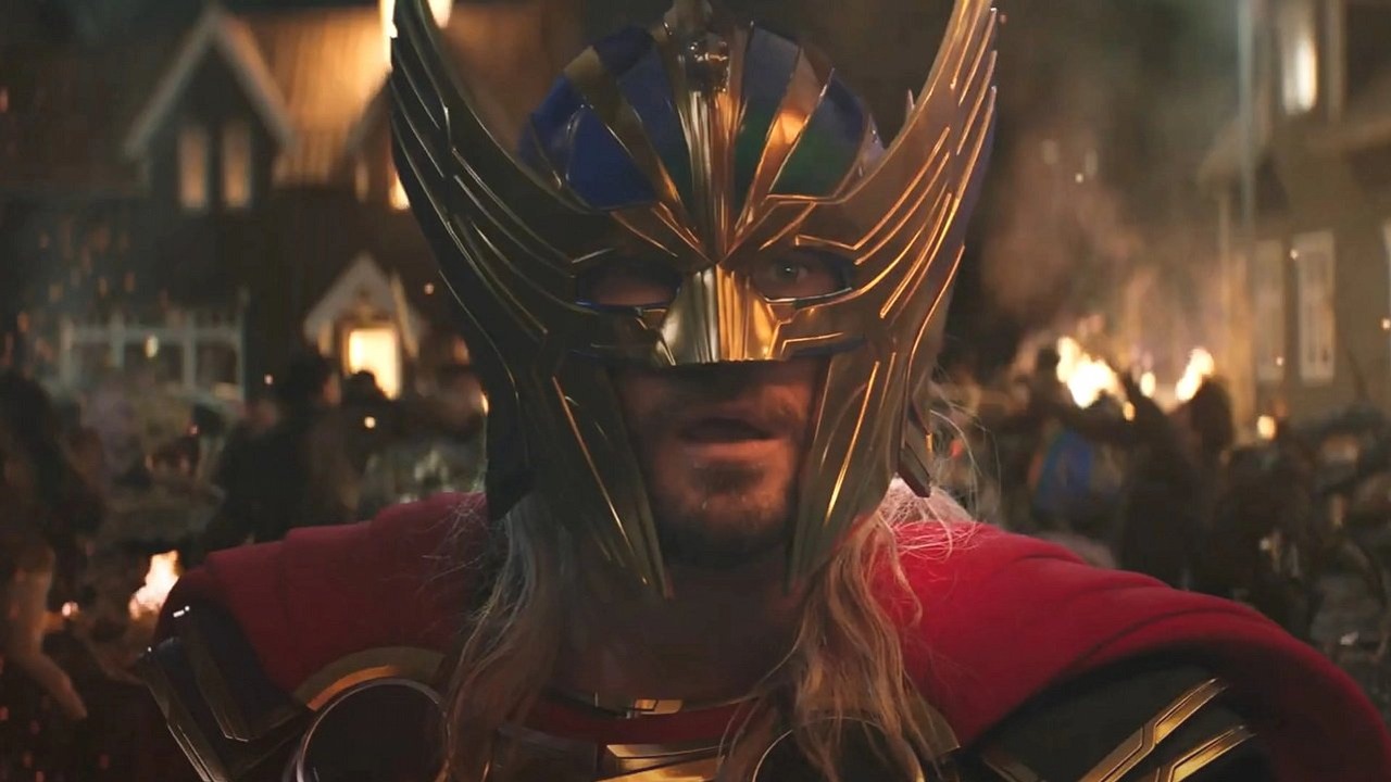 Artyści VFX Marvela wykonali „historyczny pierwszy krok” w stronę poprawy warunków pracy, źródło grafiki: Thor: Miłość i grom, Taika Waititi, Marvel Studios, 2022.