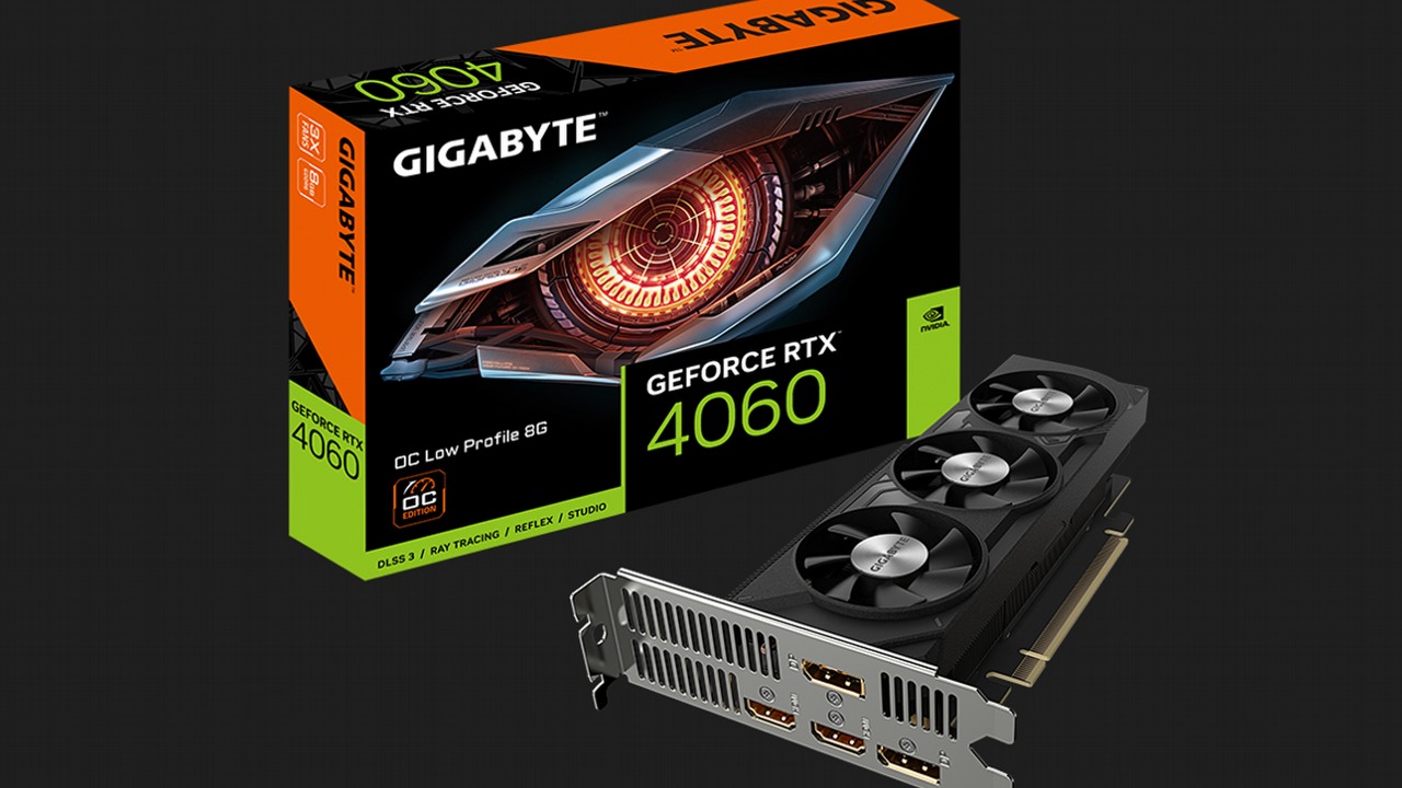 Ten RTX 4060 to zbawienie dla posiadaczy małych komputerów, źródło grafiki: Gigabyte.