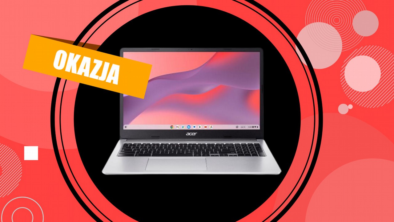 Chromebooki w mega promocji. Te laptopy są jeszcze tańsze, a działają świetnie!, źródło grafiki: Acer.
