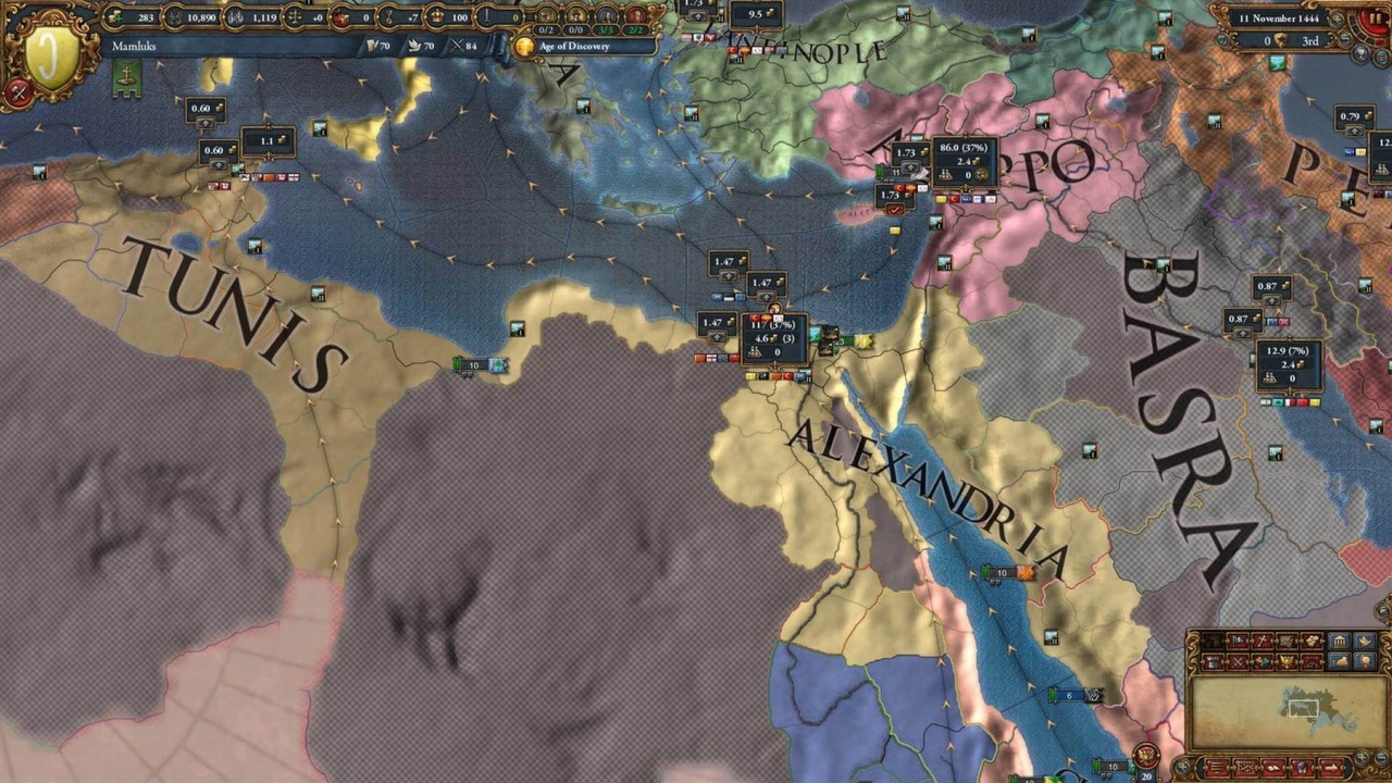 Strategie Paradoxu w promocji na GOG, kultowe gry od 2,49 zł, źródło grafiki: Paradox Interactive..