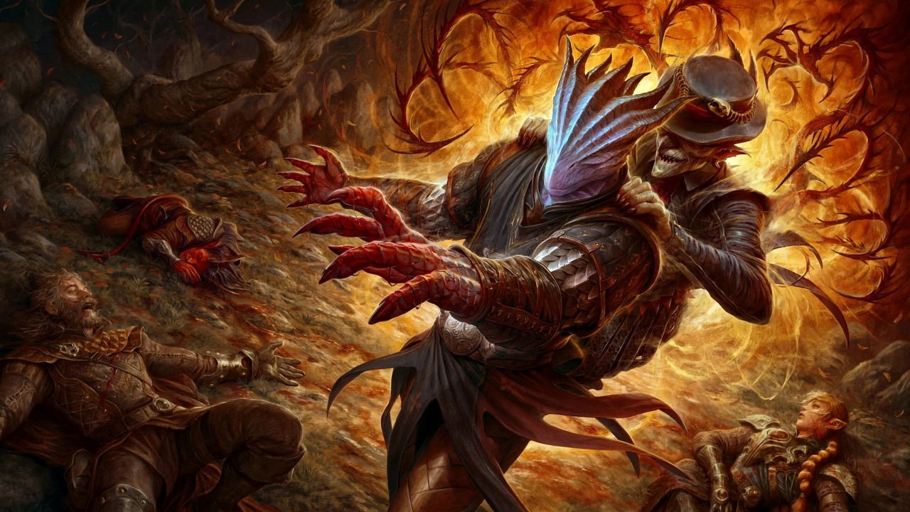 Baldur's Gate 3 tydzień po premierze; gracze nie spieszą się ze zdobywaniem osiągnięć, źródło grafiki: Larian Studios..