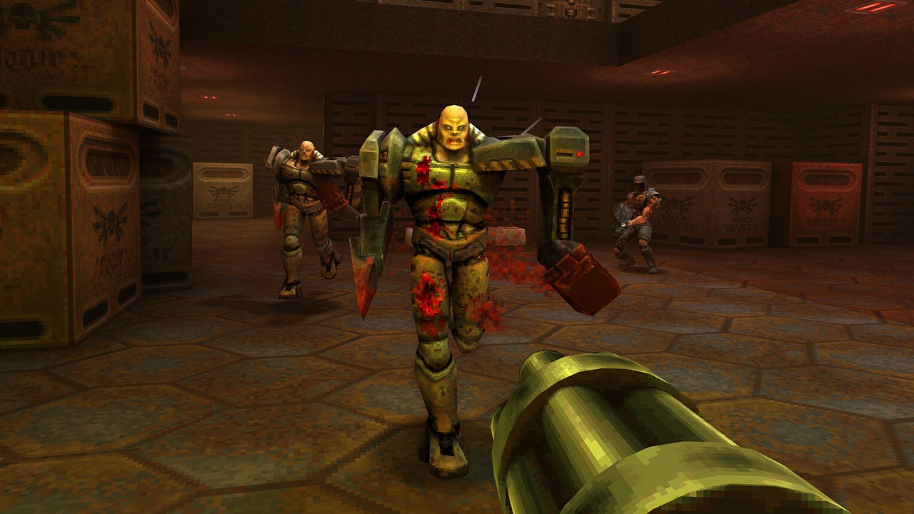 Quake 2 otrzymał remaster, a „jedynka” darmowy dodatek, źródło grafiki: Bethesda Softworks..