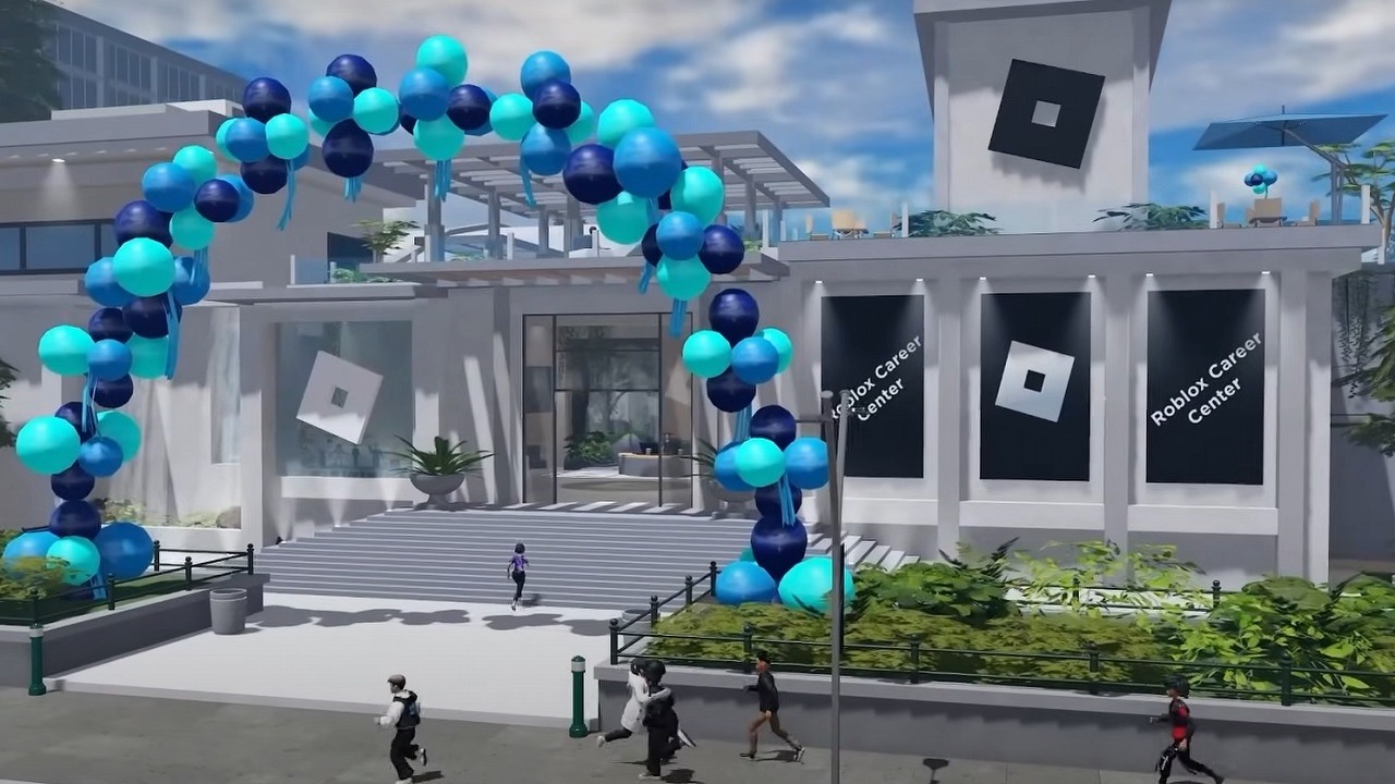 Najwidoczniej w Roblox otworzono centrum kariery, gdzie nauczysz się o firmie i przygotujesz do rozmowy o pracę, źródło grafiki: YouTube | Roblox.