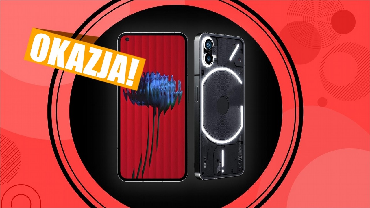 Nothing Phone 1 ze sporą obniżką cenową! Nietypowy smartfon, który rozkochał w sobie użytkowników, źródło grafiki: Nothing.