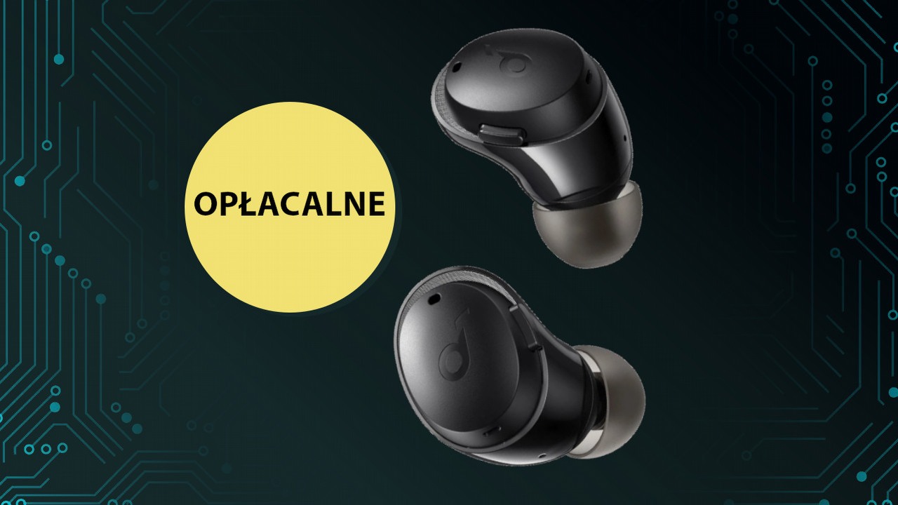 Znakomite słuchawki z hybrydowym ANC w niskiej cenie.