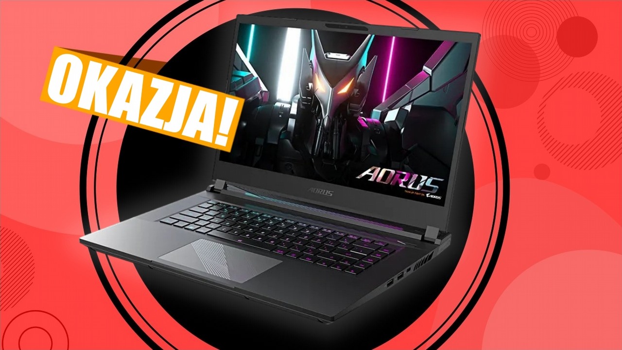 Laptopy gamingowe w tak niskiej cenie, że ciężko im się oprzeć. Wyprzedaż w sklepie x-kom, źródło grafiki: Gigabyte.