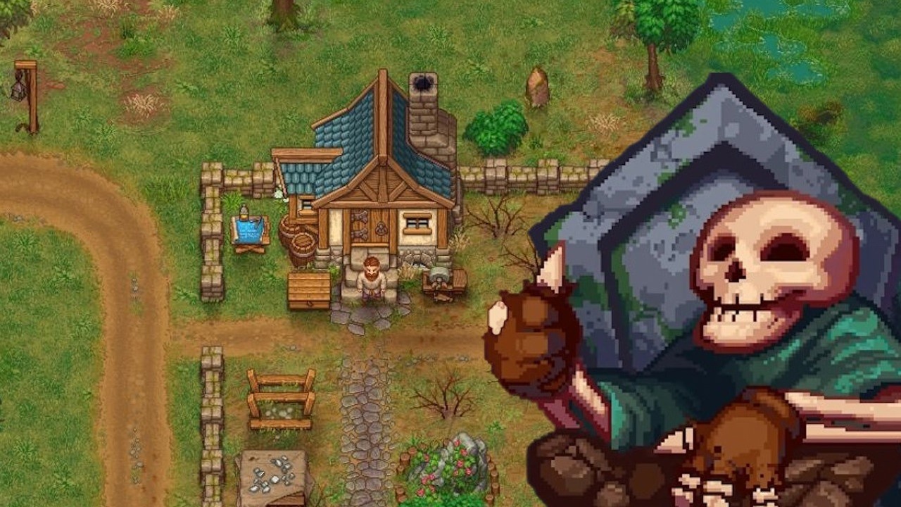 Uznane „cmentarne” RPG a la Stardew Valley za 18 zł na Steam, źródło grafiki: tinyBuild Games..