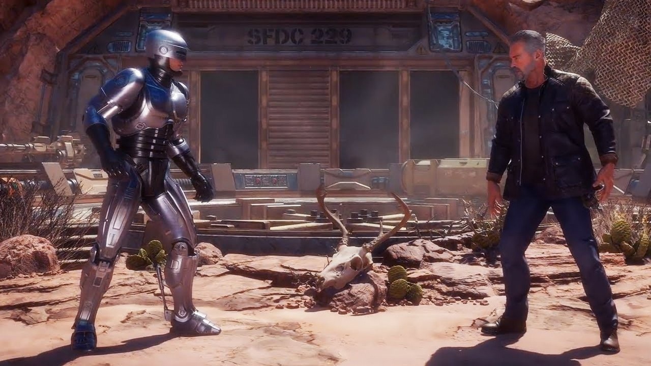RoboCop jest oficjalnym prequelem Terminatora? Filmy są połączone w istotny sposób, źródło grafiki: Mortal Kombat 11; NetherRealm Studios; 2019.