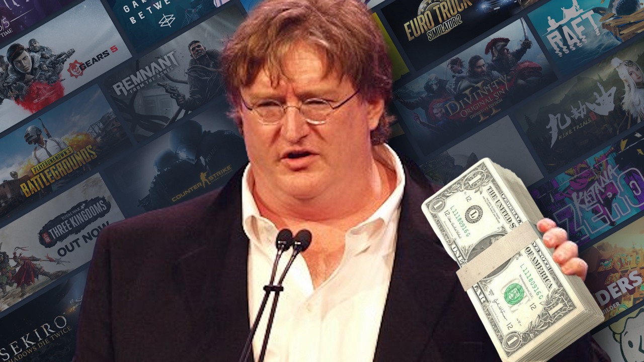 Steam podnosi minimalną cenę gry, w Polsce jest wyższa o 25%, źródło grafiki: Steam / Flickr, Colony of Gamers / Pixabay, PublicDomainPictures.