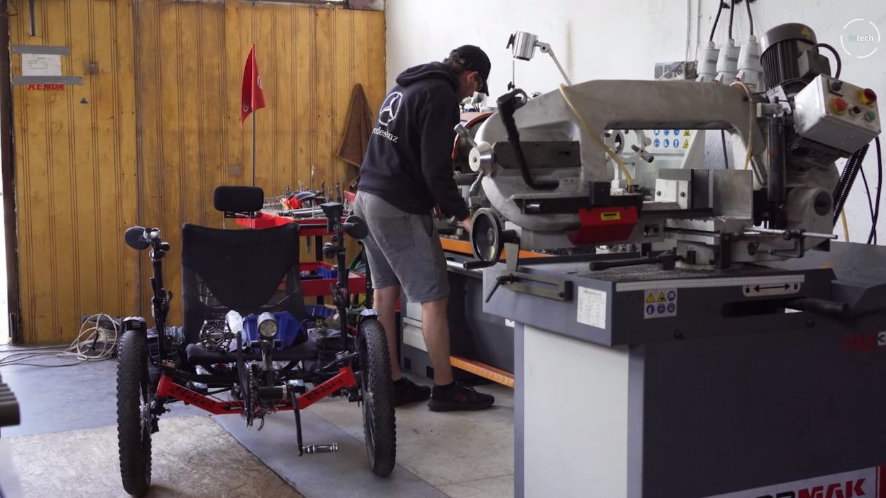 Polacy stworzyli niesamowity rower, źródło grafiki: tvtech..