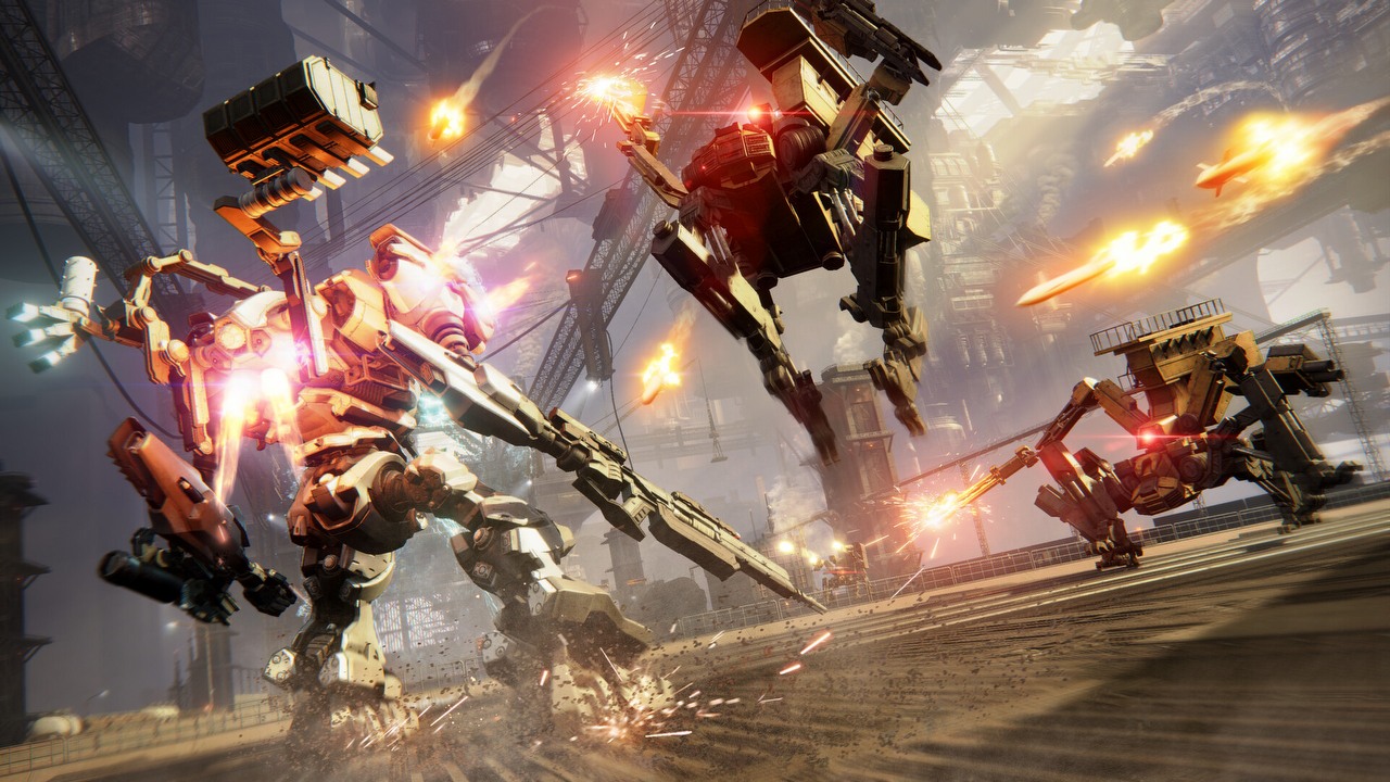 Jak wygląda Armored Core 6 w „naturze”? Zobacz tonę gameplayu, źródło grafiki: Bandai Namco Entertainment.