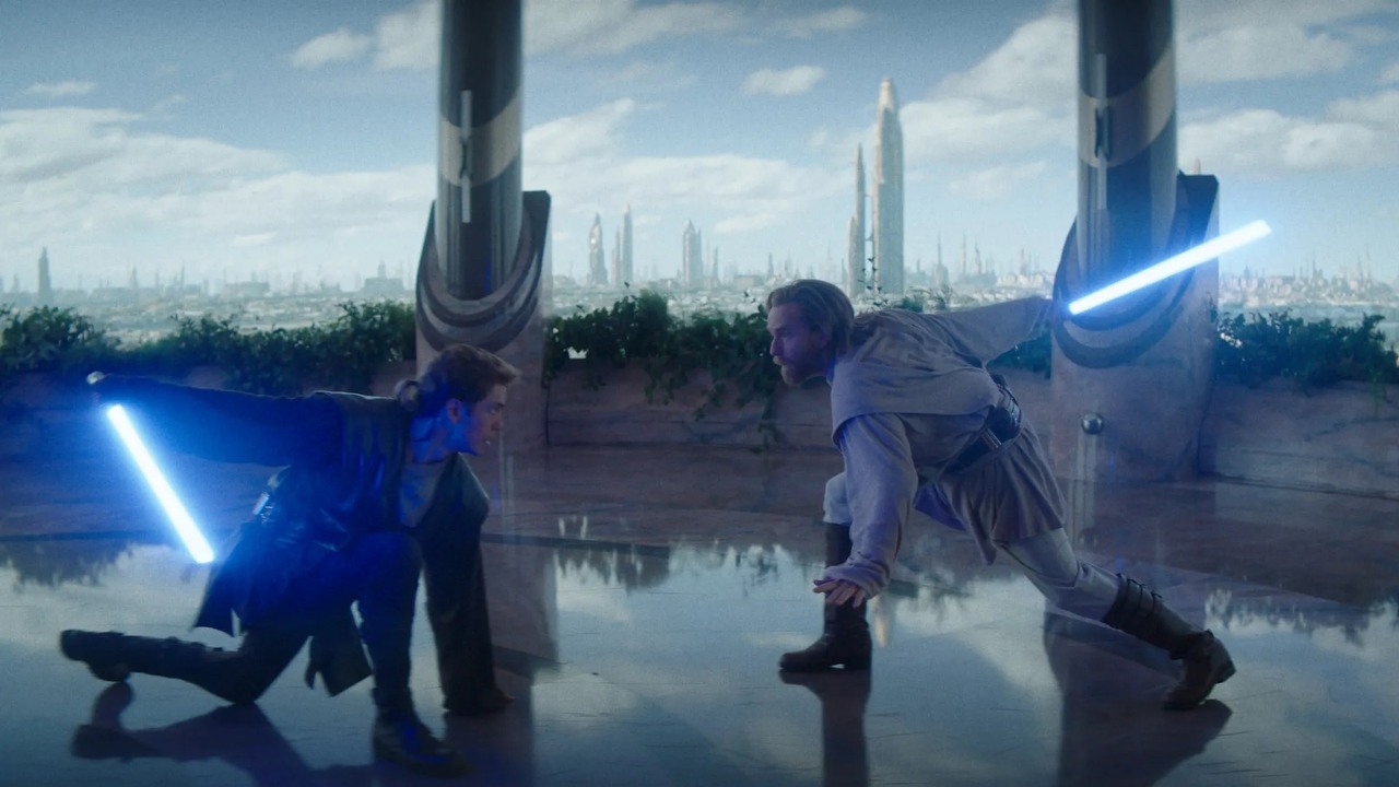 Obi-Wan Kenobi wiele by zyskał, gdyby zaadaptował tę usuniętą scenę z Wojny klonów, ale zmarnował tę okazję, źródło grafiki: Obi-Wan Kenobi; Deborah Chow; Disney+; 2022.