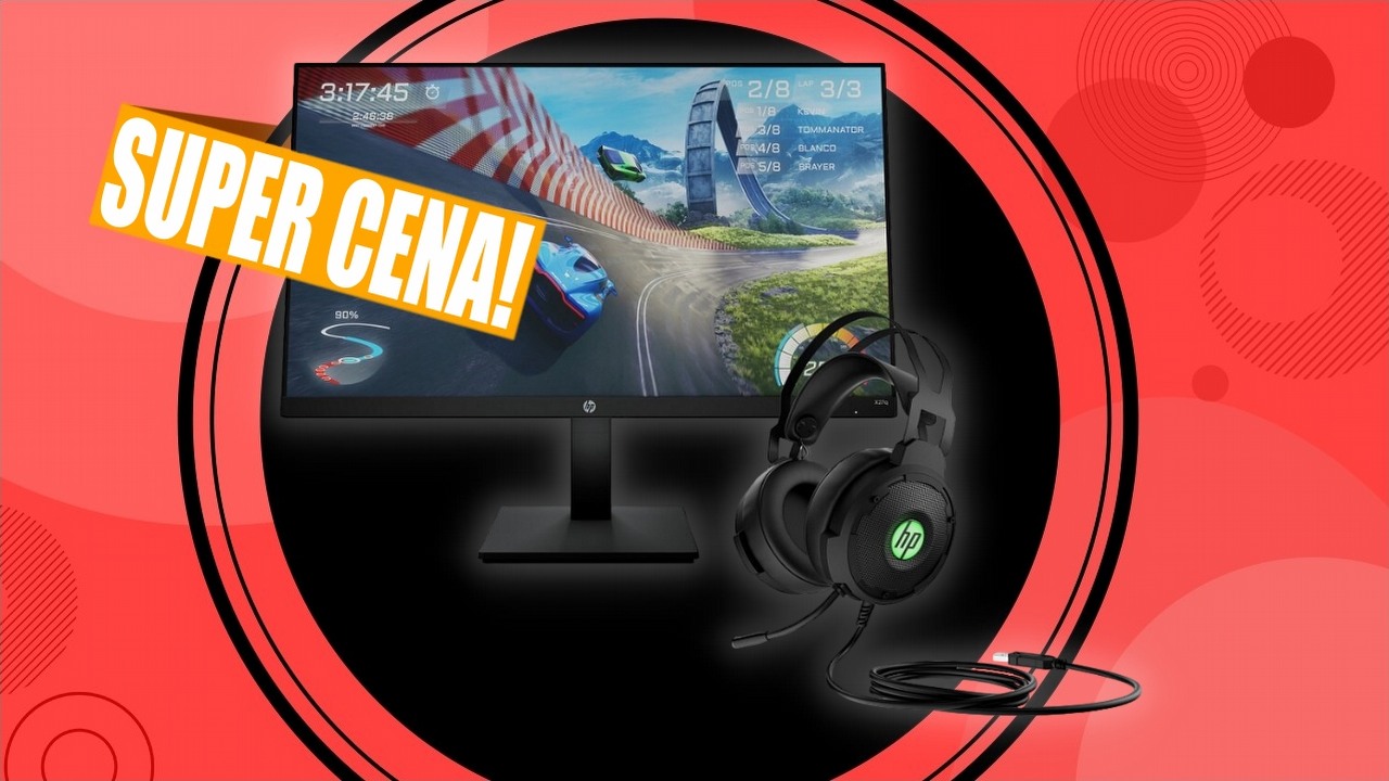 Tani zestaw dla graczy - monitor i słuchawki w gorącej cenie!, źródło grafiki: HP.