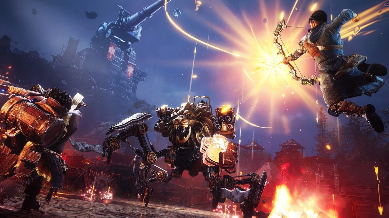 Steampunkowy Robin Hood na nowym zwiastunie Gangs of Sherwood, źródło grafiki: Appeal Studios / Nacon.