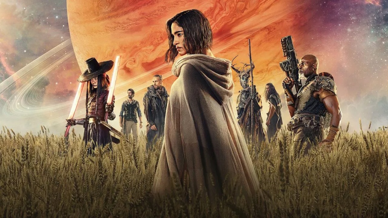 „Gwiezdne wojny z seksem, przemocą i przekleństwami”. Złoczyńca z Rebel Moon wylewnie o filmie Zacka Snydera, źródło grafiki: Rebel Moon, Zack Snyder, Netflix, 2023.