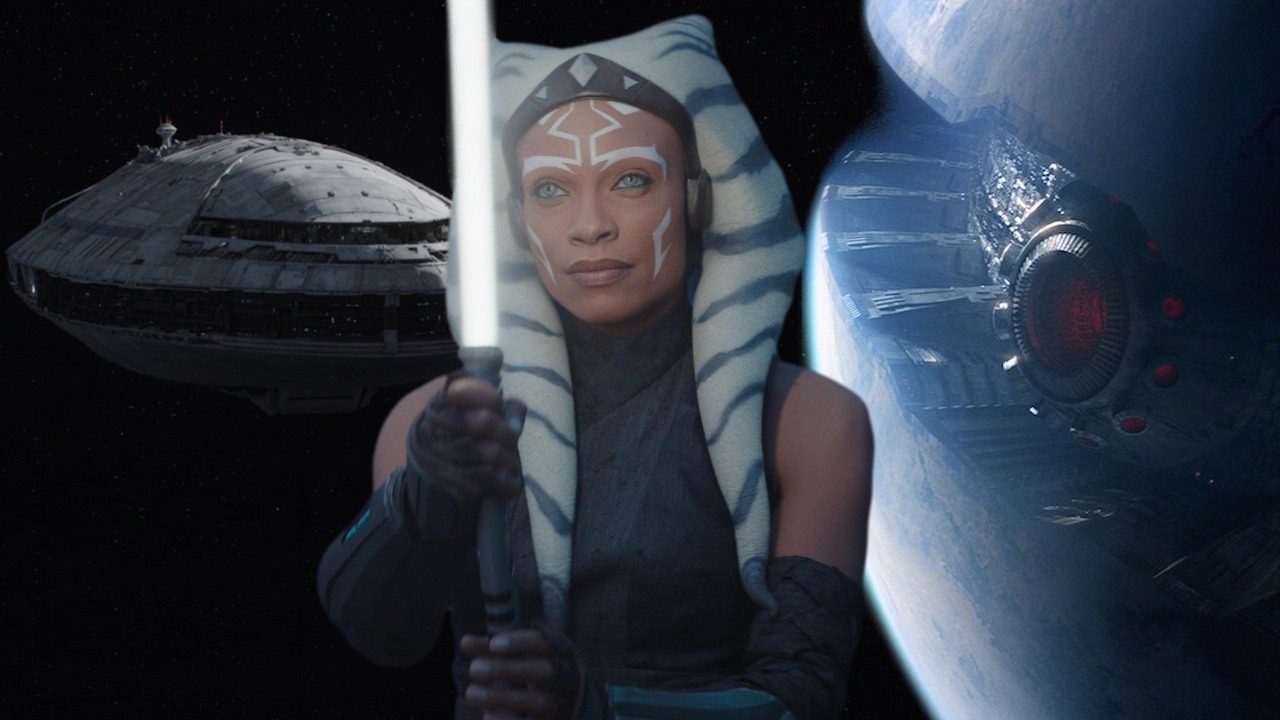 Po 8 latach Ahsoka naprawiła duży błąd, który stworzyło Przebudzenie Mocy, źródło grafiki: Ahsoka, Dave Filoni, Lucasfilm, 2023 / Gwiezdne wojny: Przebudzenie Mocy, J.J. Abrams, Lucasfilm, 2015.