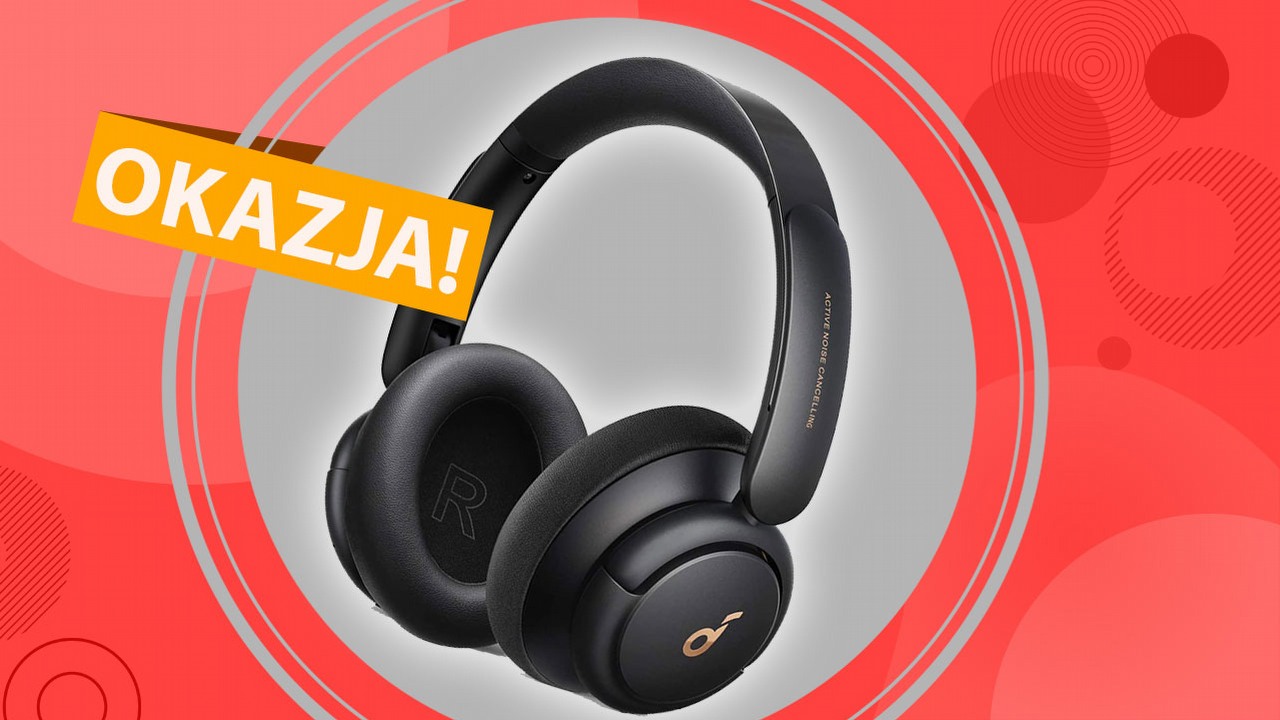 Wygodne i z dobrym brzmieniem, a teraz w kuszącej promocji. Złap okazję na słuchawki Soundcore Q30, źródło grafiki: Ankor Soundocre; materiały promocyjne.