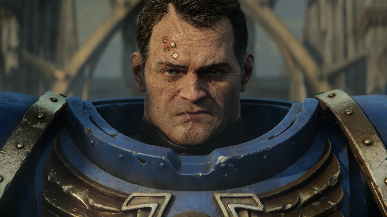Warhammer 40K: Space Marine 2 na długim, brutalnym gameplayu i z zapowiedzią beta-testów, źródło grafiki: Focus Entertainment / Saber Interactive.