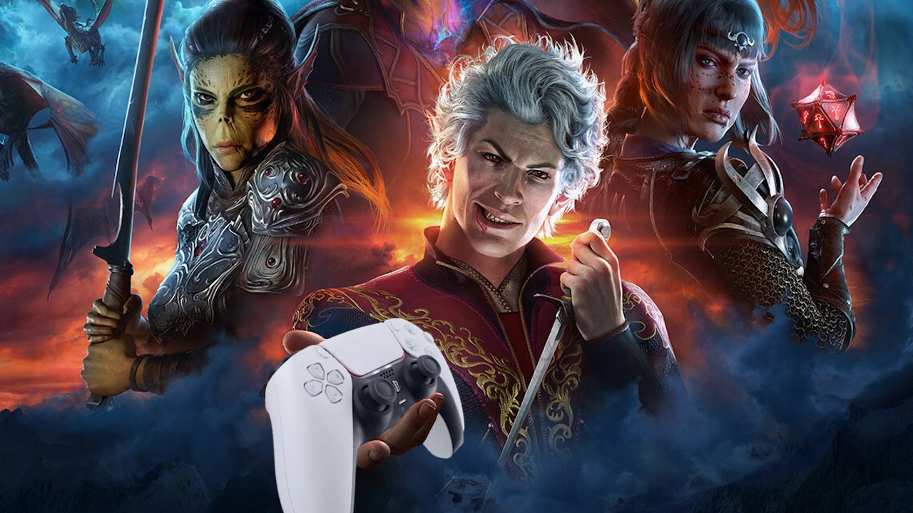 Baldur's Gate 3 na PS5 pokazane na zwiastunie premierowym, źródło grafiki: Larian Studios / Sony Interactive Entertainment.