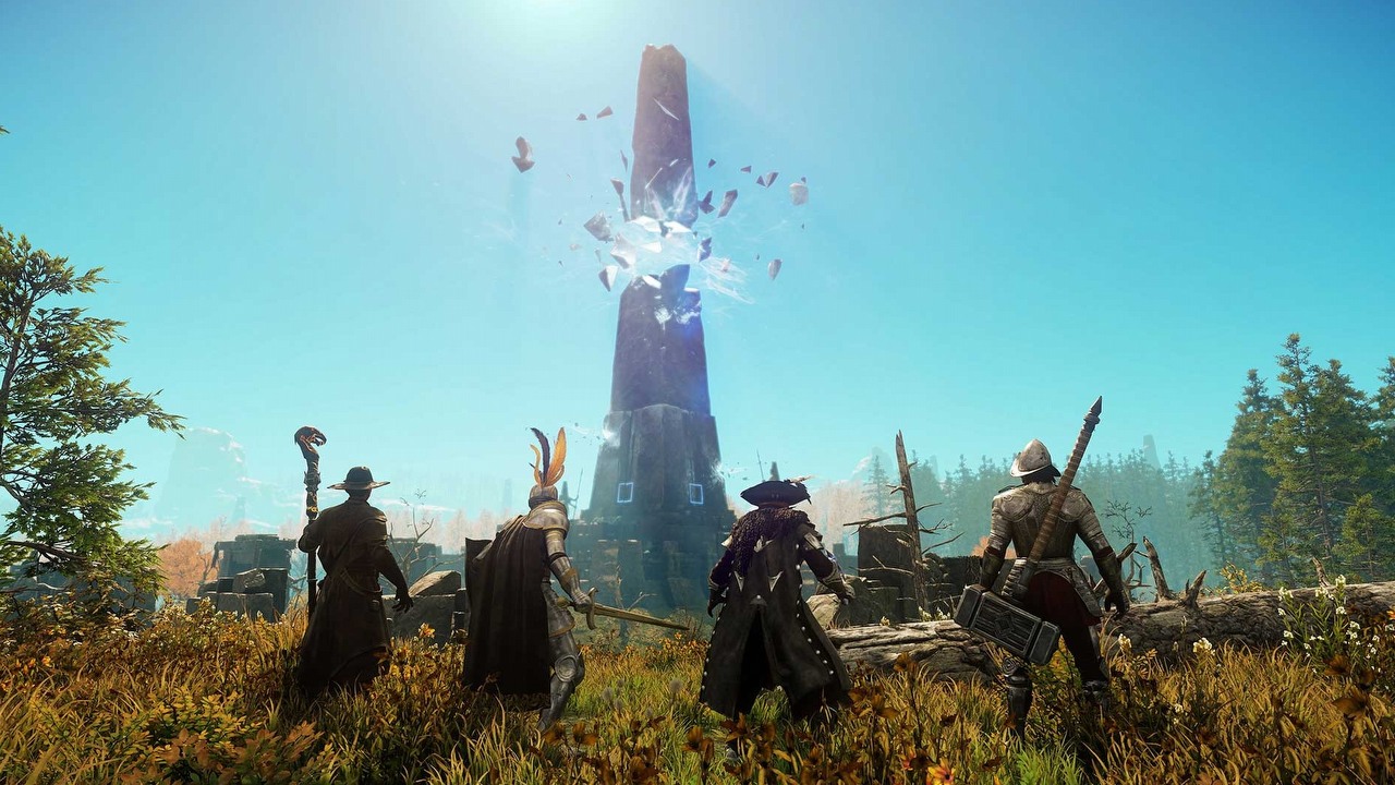 Były szef Sony ostrzega przed „barbarzyńcami u bram”, te firmy mają zagrażać branży gier, źródło grafiki: New World / Amazon Games..