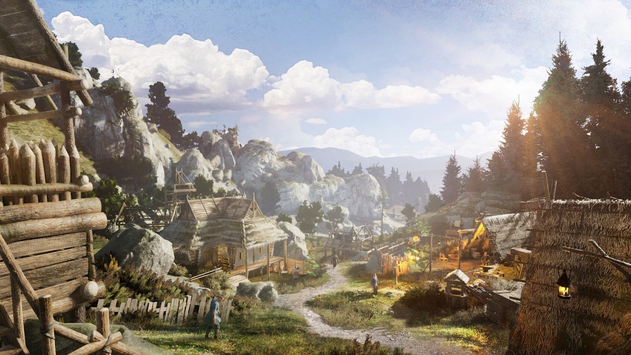 W tej średniowiecznej grze o przetrwaniu awansujesz z pierwszej drewnianej chaty do własnej armii, źródło grafiki: Donkey Crew.