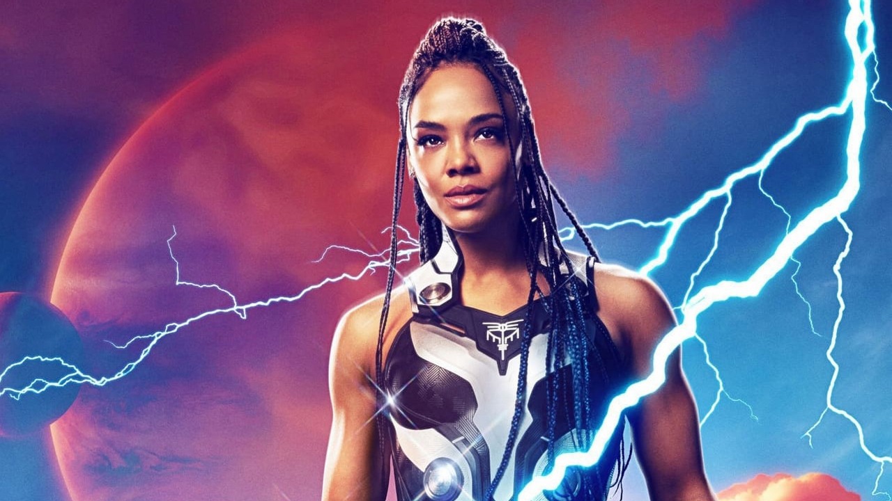 Thor 4 mógł być lepszy? Ta lubiana przez fanów postać mogła być dziewczyną Walkirii, źródło grafiki: Thor: Miłość i grom, reż. Taika Waititi, Marvel Studios, 2022.