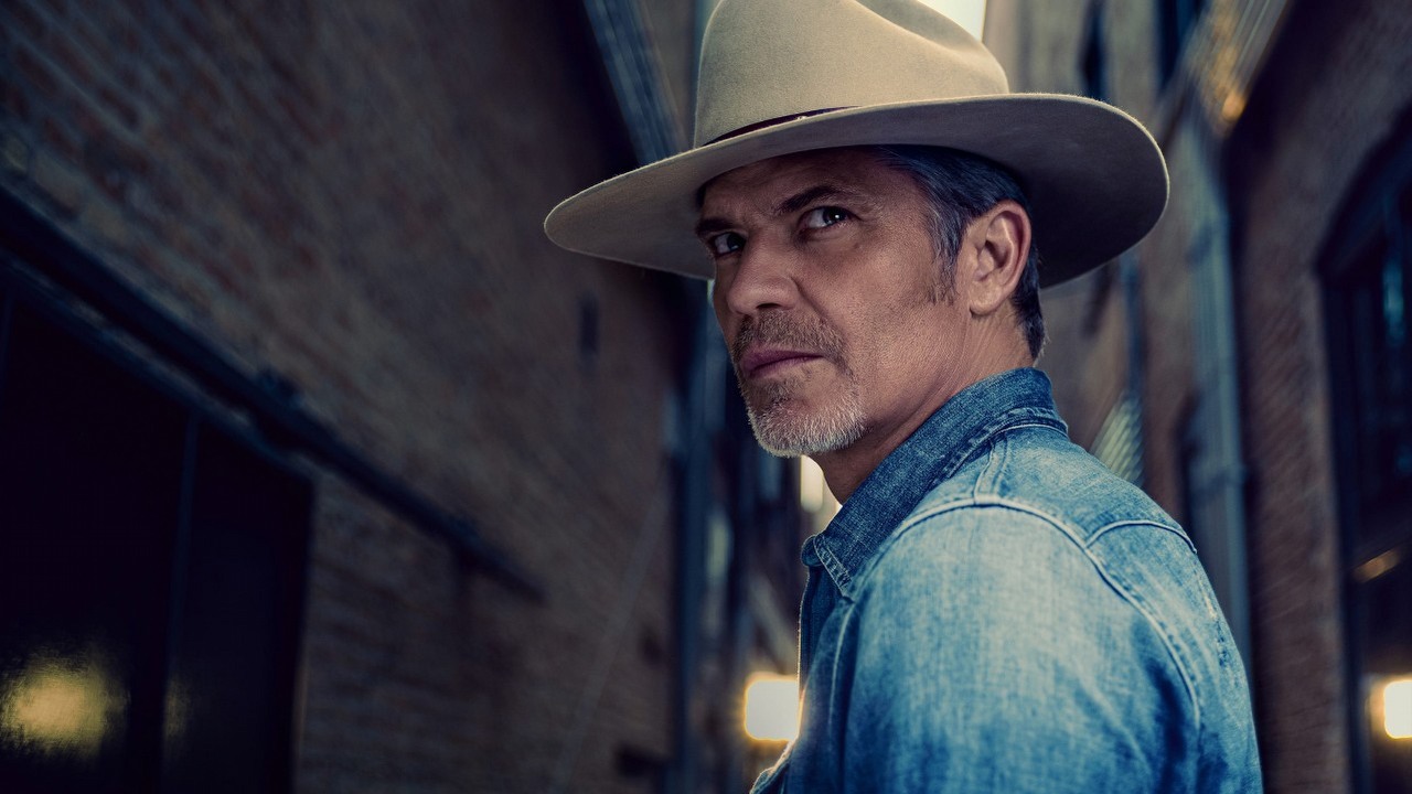 Wielki powrót lubianego serialu kryminalnego po 8 latach. Obejrzysz go na Disney Plus, źródło grafiki: Justified: Miasto strachu; Dave Andron i Michael Dinner; FX; 2023.