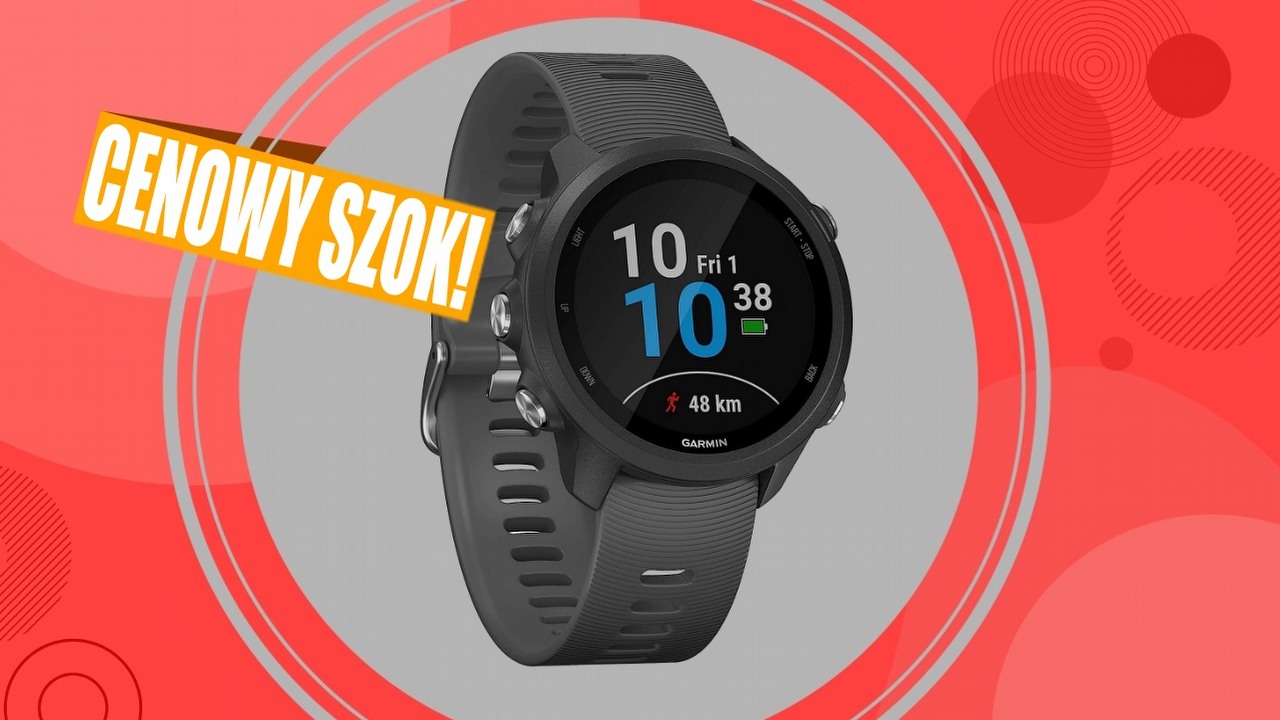 Piekielnie kusząca cena! Smartwatch, obok którego nie przejdę obojętnie, źródło grafiki: Garmin.