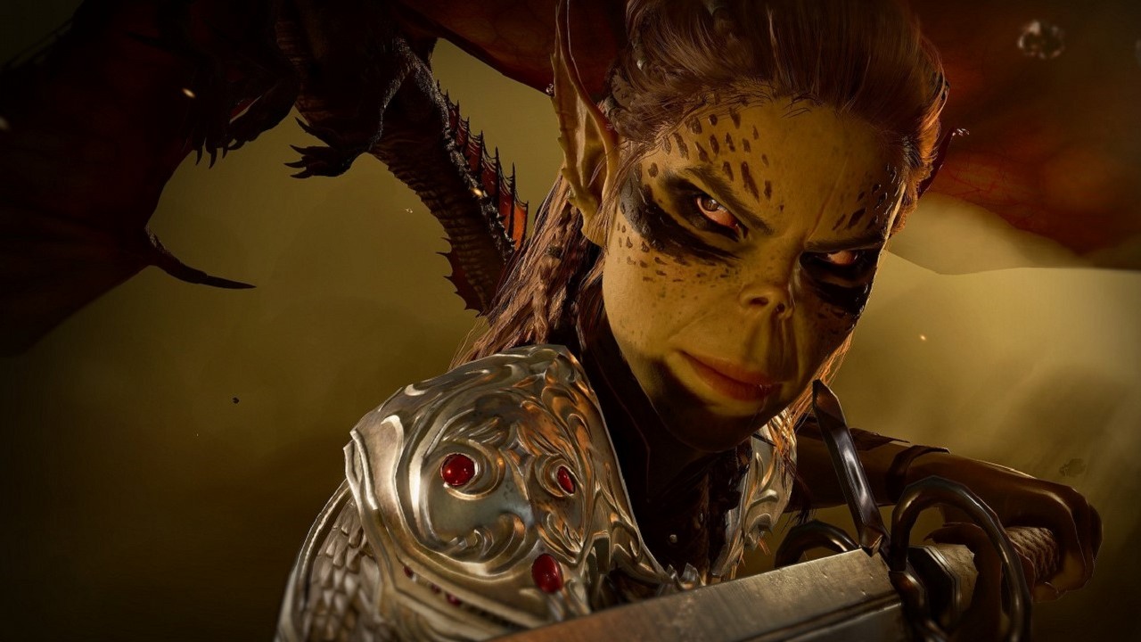 Zastanów się dwa razy, zanim w Baldur's Gate 3 zrobisz swojej postaci tatuaże, mogą Cię mocno skompromitować, źródło grafiki: Larian Studios.