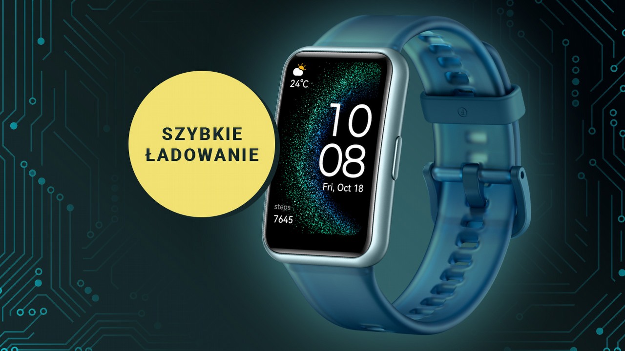 Smartopaska, którą naładujesz w kilkadziesiąt minut.