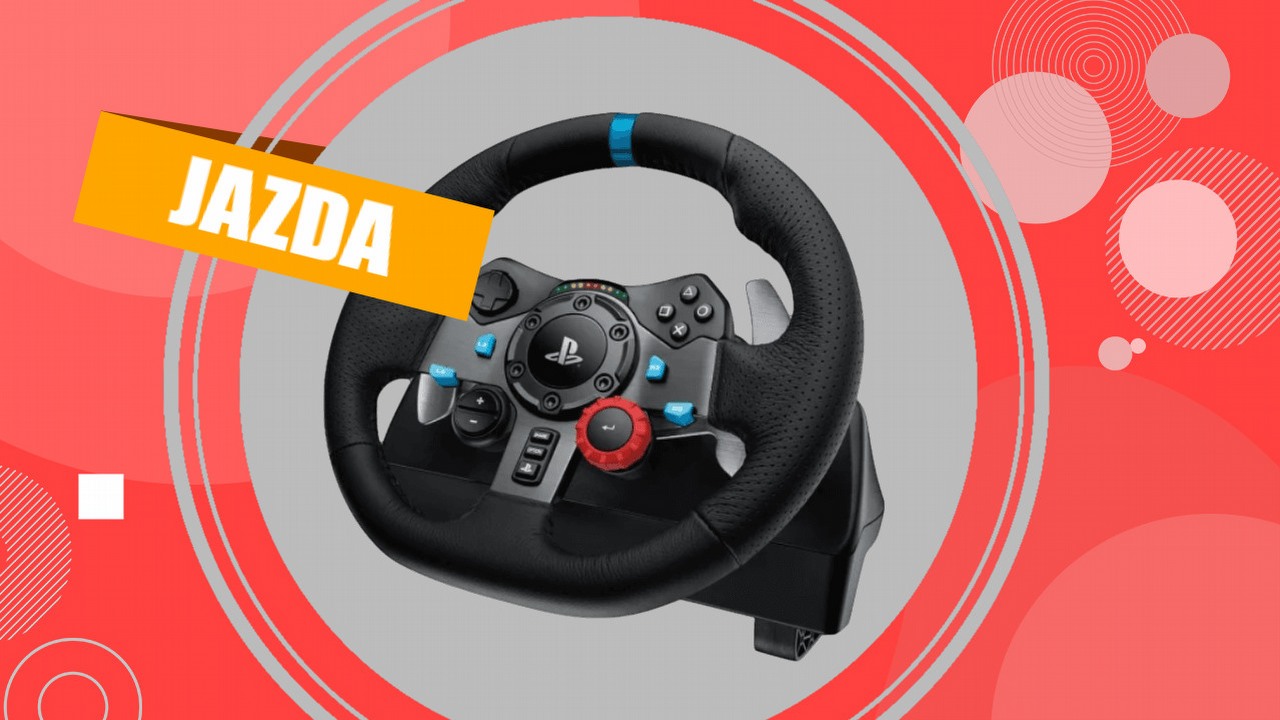 Taki zestaw to gratka dla fanów gier wyścigowych. Kierownica i shifter w obłędnej cenie!, źródło grafiki: Logitech.
