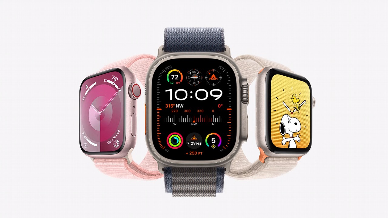 Oto przyszłość Apple Watch; dwa nowe modele zaprezentowane, źródło grafiki: Apple.