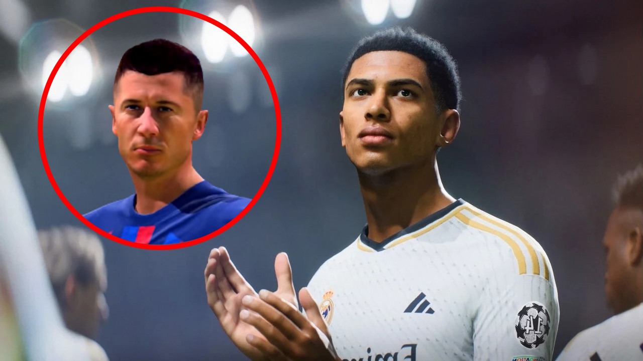 Poznaliśmy oceny zawodników z La Liga i innych w EA Sports FC 24; Lewandowski dominatorem w Hiszpanii, źródło grafiki: EA Sports.