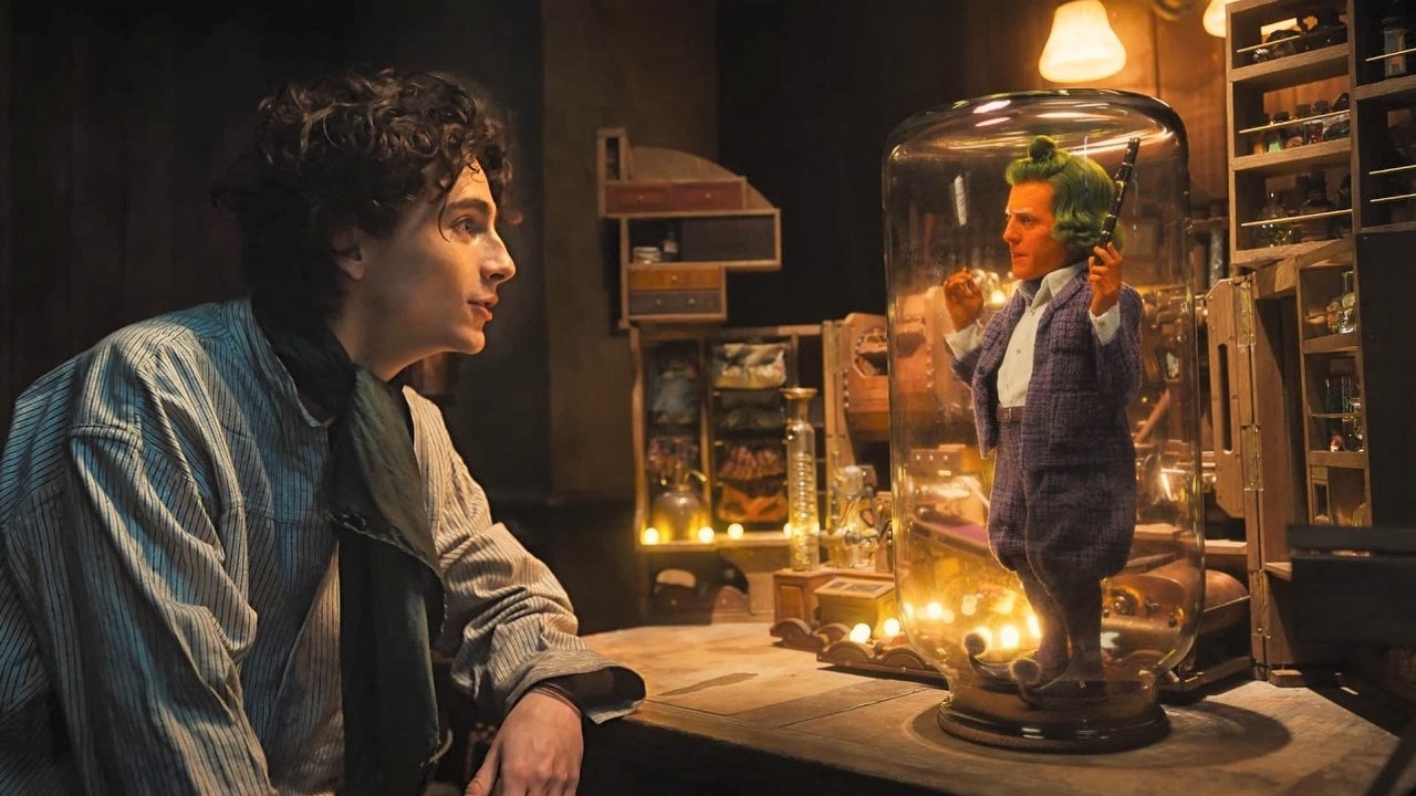 „Nie jest jak Diuna”. Reżyser wyjawia, czy Wonka z Timothym Chalametem doczeka się kontynuacji, źródło grafiki: Wonka, Paul King, Warner Bros., 2023.